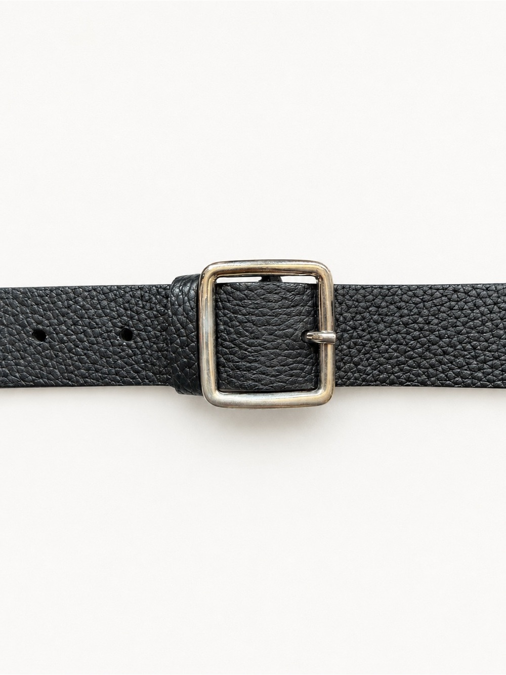 Black Leather Belt
